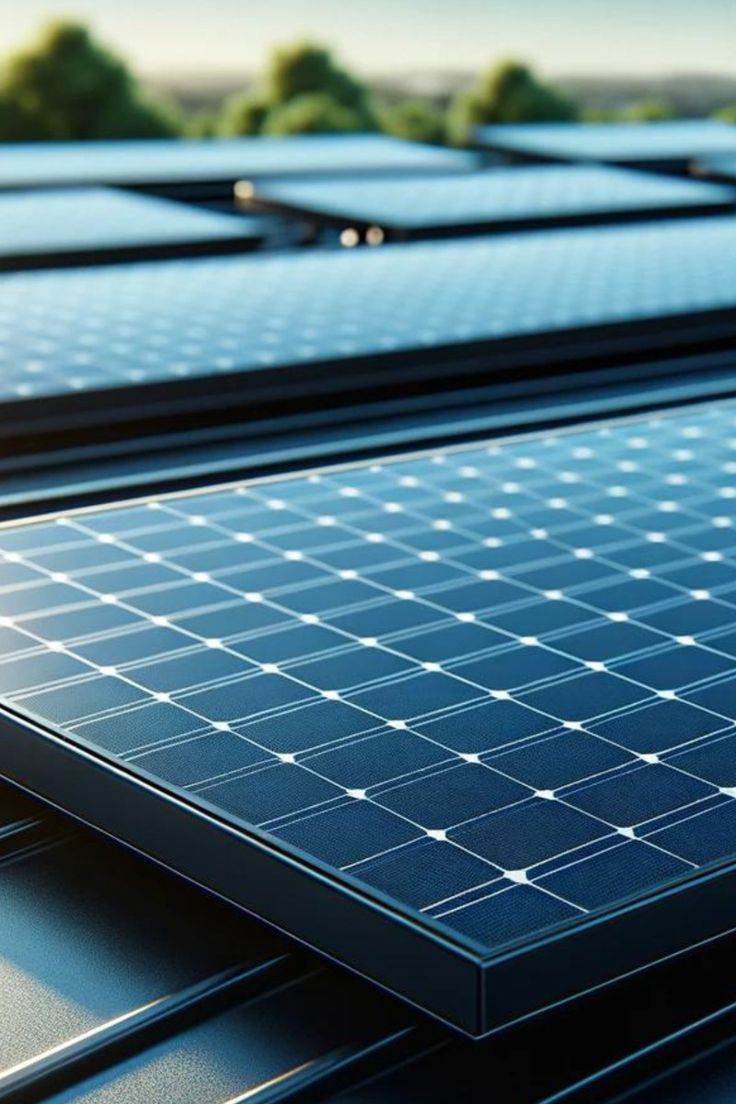 Dark Solar Panel